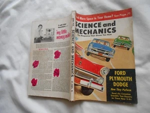 WISSENSCHAFT UND MECHANIK MAGAZIN - APRIL 1955 - FORD-PLYMOUTH-DODGE - WIE SIE FUNKTIONIEREN - Bild 1 von 3