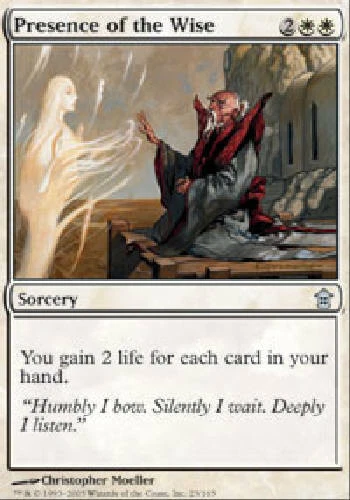 PRESENCE OF THE WISE Saviors of Kamigawa MTG Magic the Gathering Cards DJMagic - Image 1 of 1