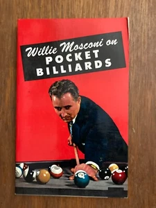 Willie Mosconi on pocket billiards a new approach to game play fundamentals cue - Picture 1 of 15