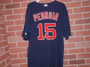 JERSEY BOSTON RED SOX DUSTIN PEDROIA TODO COSIDO TALLA 52 MAJESTUOSO COOLBASE - Imagen 1 de 4
