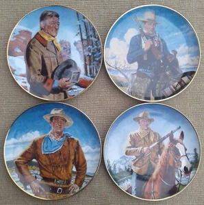 FRANKLIN MINT "JOHN WAYNE" AUSWAHL LIMITIERTER TELLER von R. TANENBAUM. - Bild 1 von 44