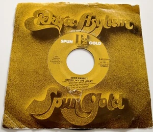 EDDIE RABBITT - DRIVIN' MY LIFE AWAY VINYL 45 RPM. USA ISSUE. PLAYS EXCELLENT. - Picture 1 of 5