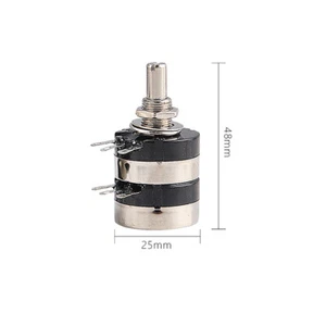 RV24YG20S potenciómetro de película de carbono de doble vía de un solo giro 1K 2K 5K 10K 20K ~ 500K - Imagen 1 de 6