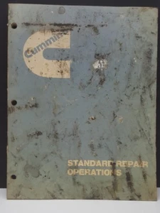 Cummins standard repair operations 1974 bulletin 337-9072-00 Engines manual - Picture 1 of 5
