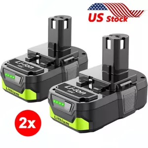 2 PCS 18V Extended Capacity Battery BPL18151 3.6Ah For RYOBI P102 P103 P104 P105 - Picture 1 of 8