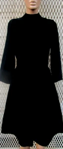 women custom handmade vintage velour dress size M Medium excellent - Picture 1 of 6