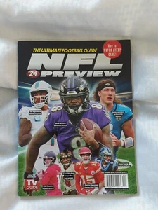 2024 NFL FOOTBALL PREVIEW GUIDE Special Edition Centennial Magazine TV GUIDE New - Picture 1 of 3