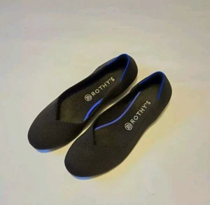 Rothy's Ballet Flats Shoes Womens Size 11 Black Round Toe - Picture 1 of 7