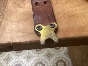 springfield 1922 m2 Sling Leather Circa Ww2 Brass Claw M1907 But Narrower M2 - Picture 1 of 12
