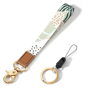 Hsxnam Wrist Lanyard Key Chain Cute Wristlet Strap Keychain Holder for Women ... - Picture 1 of 7