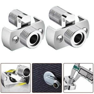 Convenient Wall Mounted Faucet Angled Curved Foot 40 Degree Adjustability - Picture 1 of 40