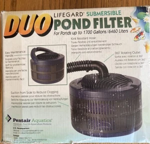 Pentair Aquatics Duo Lifegard Submersible Pond Filter for up to 1700 gallons - Picture 1 of 6