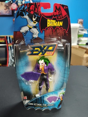 Mattel The Batman EXP Card Attack Joker. (2006) New, Un-opened Cover