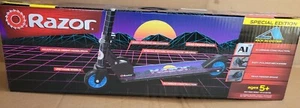 🛴 Razor A 2 Wheel Scooter Synthwave Special Edition 🆕️AS SHOWN ‼️ - Picture 1 of 8