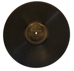 Nina De Charny A Nfana e Marechiaro & Sciuldezza Bella! Shellac Record 69259 - Imagen 1 de 4