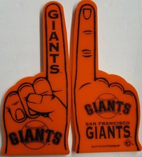 MLB San Francisco Giants Foam Finger, NEW