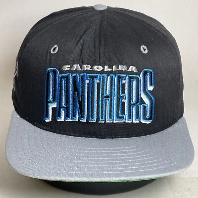 Gorra de Colección Carolina Panthers Snapback Dos Tonos AJD Hecha en EE. UU. NFL Fútbol Foto 1 de 4