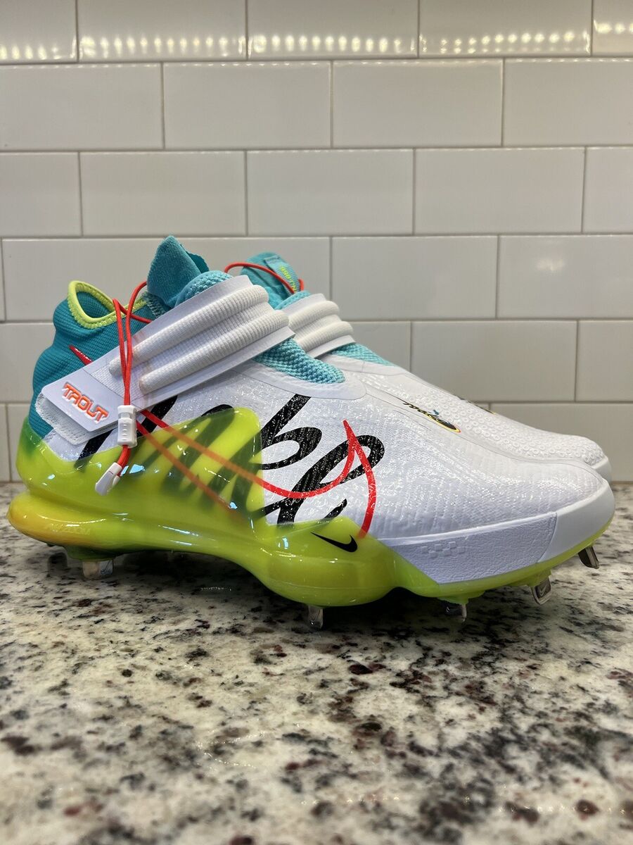 Nike Force Zoom Trout 7 White Aurora Green for Sale Nike Force Zoom Trout 7 White Aurora Green for Sale