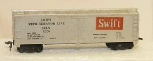 Tyco HO silber 40' Swift Refrigerator Line SRLX 4226 Kühlwagen - Bild 1 von 4