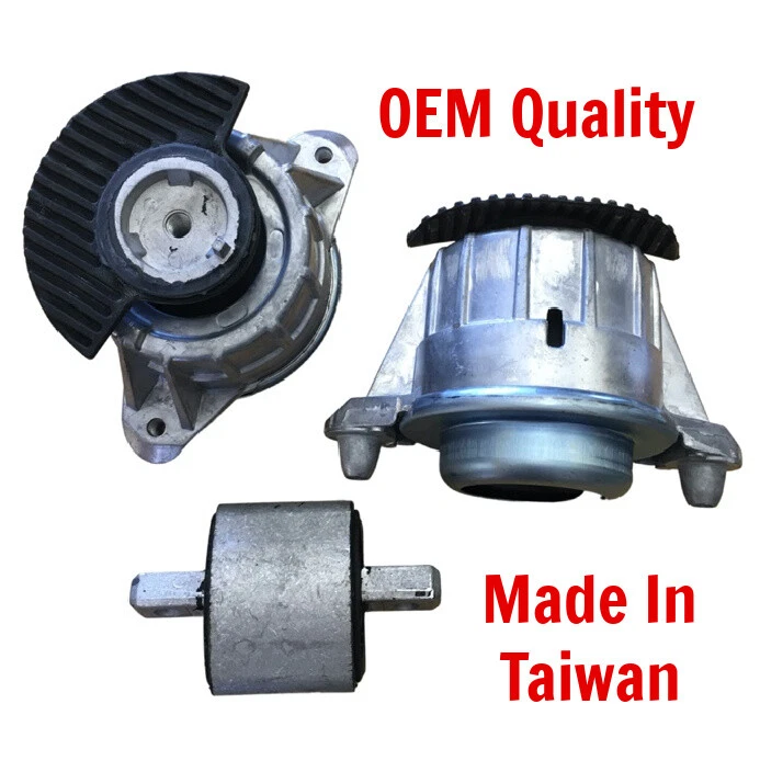 3pc Motor Mounts fit 2008 - 2011 Mercedes-Benz C300 08 - 2016 C350 Non-4Matic - Image 1 of 1