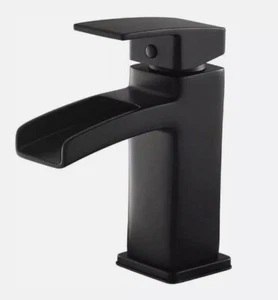 Neu Pfister Kenzo LG42-DF0B matt schwarz Einloch Bad Wasserfall - Bild 1 von 2