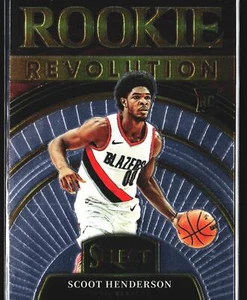 2023-24 Panini Select Rookie Revolution Scoot Henderson Portland Trail Blazers 4 - Foto 1 di 2