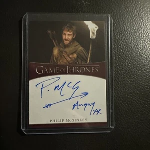 Game of Thrones komplette Serie Band 2 PHILIP MCGINLEY Inschrift Autogramm - Bild 1 von 2