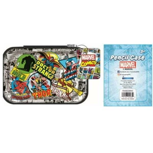 Marvel Avengers Spiderman Thor Hulk Comics geformte Bleistifthülle Kinder Schule - Bild 1 von 1
