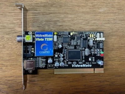 VideoMate Vista T220 TV Tuner Capture PCI Card - Image 1 of 3