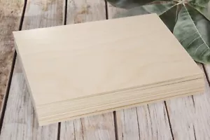 Birch Plywood Laser Safe A/BB Ply Sheets 3mm, 4mm, 5mm, 6mm, Models - Picture 1 of 10