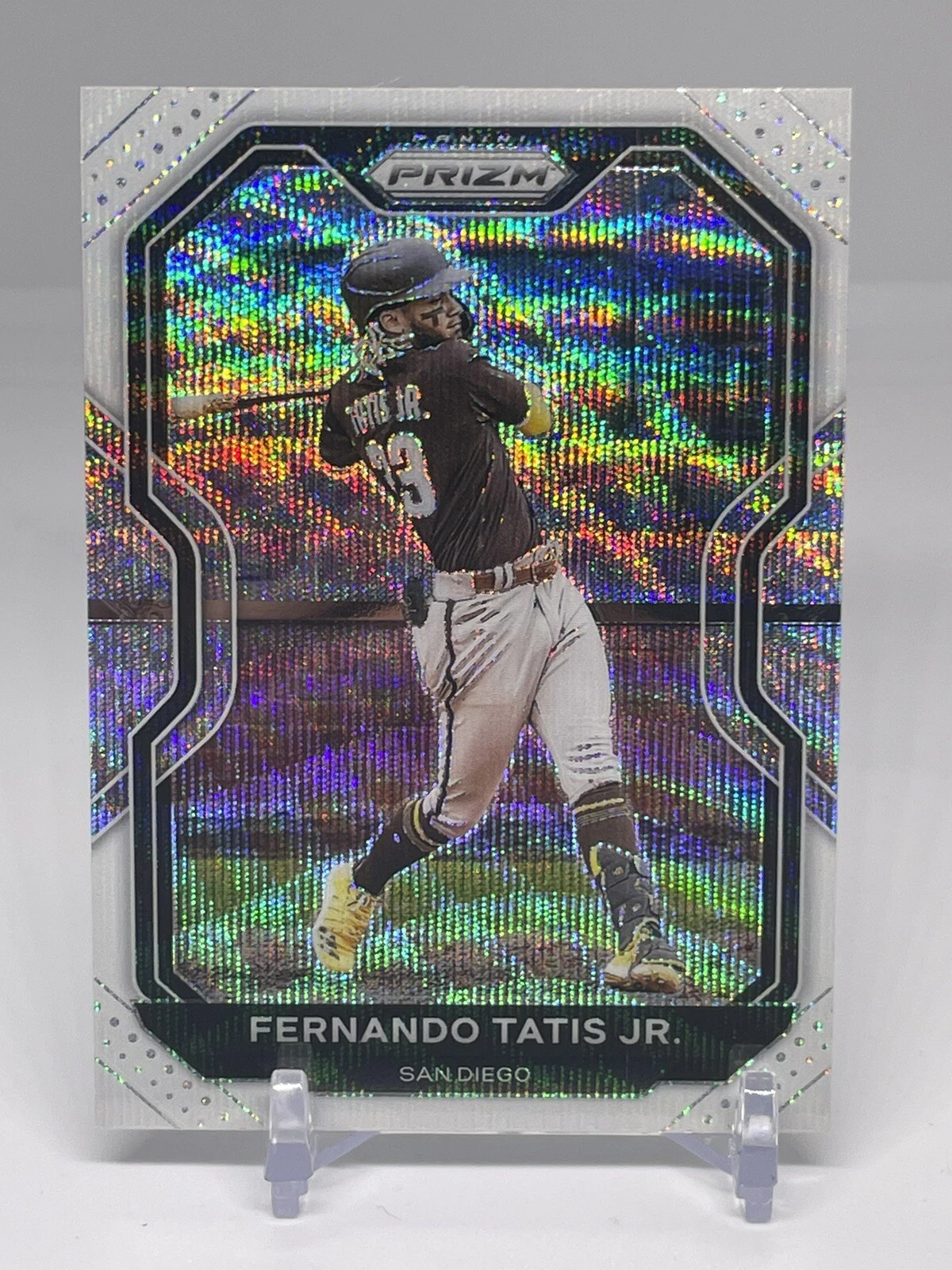 2021 Panini Prizm Fernando Tatis Jr. White Wave Tier II #161