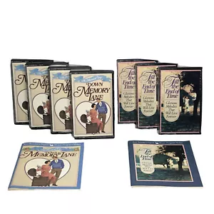 Reader's Digest Vintage Down Memory Lane & Till the End of Time Cassette Tapes - Picture 1 of 6