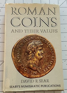Roman Coins and Their Values David R Sear Revised Edition 1970 HC DJ - Picture 1 of 8