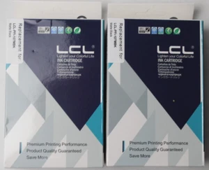 2 Pack LCL Brand NON-OEM PFI-107 MBK InkTank Cartridge - Matte Black (130ml) - Picture 1 of 3