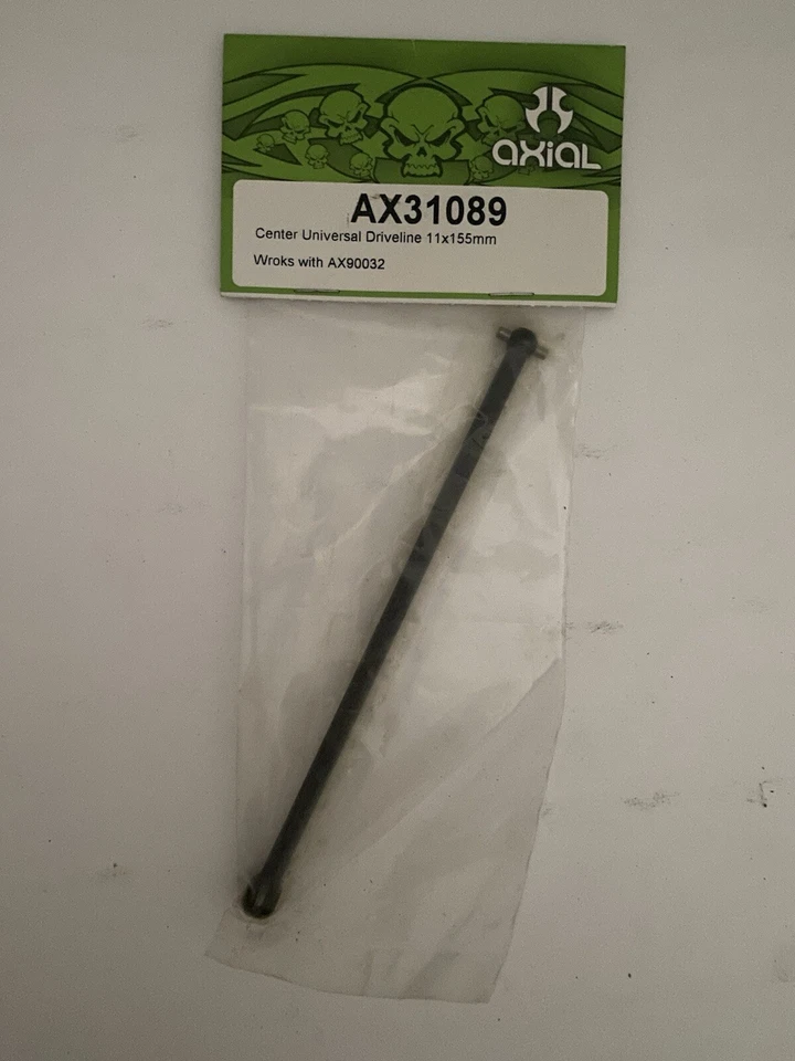 AXIAL RACING RC AX31089 Center Universal Driveline 11x155 mm NEW LAST ONE - Image 1 of 1