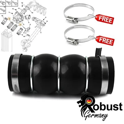 Turboschlauch Ladeluftschlauch Für Citroen C4 Berlingo Jumpy II 1.6 Hdi 0382.LW - Bild 1 von 4