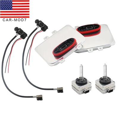 2x HOT For 2007-2013 Cadillac Escalade Xenon HID Headlight Ballast & D1S Bulb - Image 1 of 4