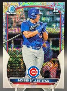 2023 Bowman - Moises Ballesteros 1st Chrome Prospect Mojo - Chicago Cubs #BCP-11 - Picture 1 of 2