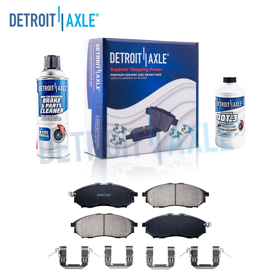 Передние керамические тормозные колодки для G35 G37 M35 M37 M45 Q40 Q45 Nissan 350Z 370Z Murano - Изображение 1 из 4