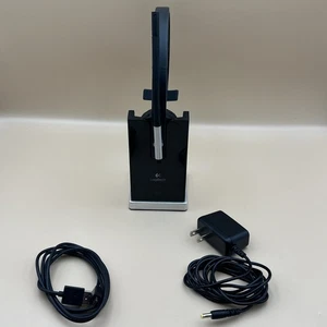 Logitech H820e Wireless Single Ear Mono Headset w\ Dock Base and Charger - Picture 1 of 5