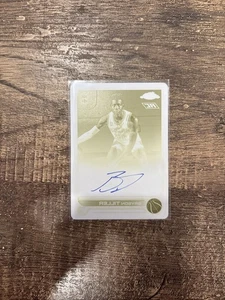 Bryson Tiller 22/23 Topps Chrome Overtime Elite PRINTING PLATE Auto 1/1 Auto - Picture 1 of 2