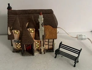 Dept. 56 Dickens Village Series OLIVER TWIST MAYLIE COTTAGE #5553-0 WITH LIGHT - Picture 1 of 10