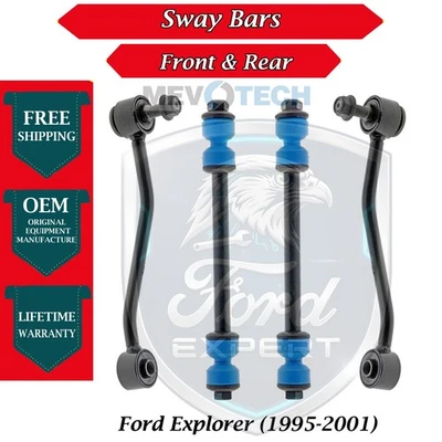 NEW OE Front & Rear Sway Bars For 1995-2001 Ford Explorer Lifetime Warranty - Image 1 of 4