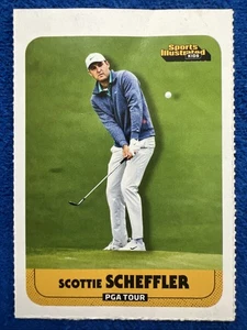 Scottie Scheffler Sports Illustrated Kids 2022 raro centrado/pliegues ver foto - Imagen 1 de 10