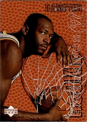 1996-97 Upper Deck Rookie Exclusives #R20 Erick Dampier - BSK - Imagem 1 de 2