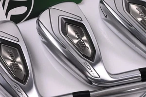 Left Hand Titleist T400 2020 Irons / 5-PW+GW / Regular Flex Mitsubishi Fubuki MV - Picture 1 of 7