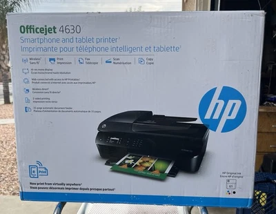 HP Officejet 4630 All-in-One Tintenstrahl WLAN Drucker Kopierer Scanner Fax. OHNE TINTE - Bild 1 von 4