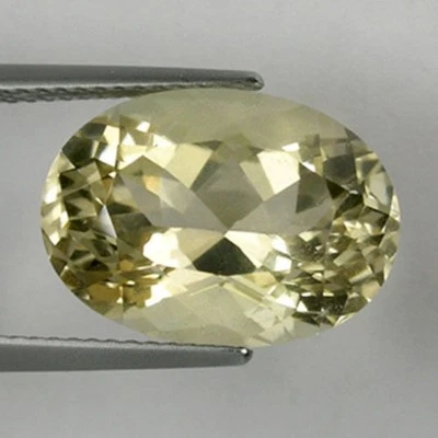 11,60 ct SIN TRATAR BONITO AMARILLO CLARO GENUINO 100% NATURAL TOPACIO 1706 DR Foto 1 de 2