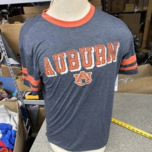 Auburn Tigers Shirt Mens Large Gray Short Sleeve NCAA NEW W Tags - Picture 1 of 6