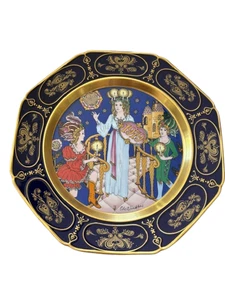 Placa ROSENTHAL Christmas Björn Wiinblad (plato de Navidad) CIRCA 1979 - Imagen 1 de 5